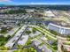 Overhead shot displays waterfront neighborhood, marina, and a beautiful coastal community at 4844 Booth Bay Dr, New Port Richey, FL 34652
