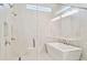 Modern bathroom with a walk-in shower and built-in niches at 10520 Purple Thistle Way, San Antonio, FL 33576