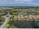 Aerial view of home and community at 5243 Esplanade Blvd, Bradenton, FL 34211