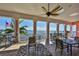 Community patio with water views and seating at 4790 Snook Se Dr, St Petersburg, FL 33705