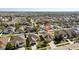 Aerial view of a residential area showing the location of the property at 7720 Rathdown Ln, Wesley Chapel, FL 33545