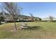Dog park with benches and open green space at 7720 Rathdown Ln, Wesley Chapel, FL 33545