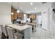 Stylish kitchen with updated appliances and a center island at 7720 Rathdown Ln, Wesley Chapel, FL 33545
