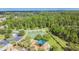 Community playground with shaded area and play equipment at 6843 Runner Oak Dr, Wesley Chapel, FL 33545