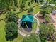 Shaded playground with a slide for children at 6843 Runner Oak Dr, Wesley Chapel, FL 33545