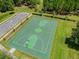 Well-maintained community basketball court at 6843 Runner Oak Dr, Wesley Chapel, FL 33545