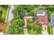 Two story house with private pool and lush landscaping at 5001 80Th Avenue E Cir, Sarasota, FL 34243