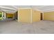 Spacious covered portico with ample room and architectural columns at 1109 Belcher Rd, Palm Harbor, FL 34683