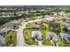 Aerial view of a home on a golf course community at 1119 Villeroy Dr, Sun City Center, FL 33573