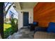 Relaxing front porch with comfortable seating at 301 N Glen Ave, Tampa, FL 33609