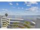 Stunning panoramic view of the bay from a rooftop balcony at 4950 Bayshore Blvd # 23, Tampa, FL 33611