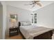 Bright bedroom featuring natural light, wood floors, and neutral tones at 4950 Bayshore Blvd # 23, Tampa, FL 33611
