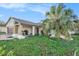 One-story house with attached garage and palm tree at 7022 Arbor View Ln, New Port Richey, FL 34653