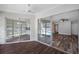 Spacious lanai with glass sliders and pool view at 1655 S Highland Ave # E223, Clearwater, FL 33756