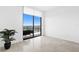 Bedroom with access to a balcony and stunning city views at 2912 W Santiago St # 2104, Tampa, FL 33629