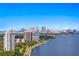 Stunning aerial view of cityscape and waterfront at 2912 W Santiago St # 2104, Tampa, FL 33629