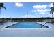 Inviting swimming pool with surrounding patio at 8818 Bay Pointe Dr # 108, Tampa, FL 33615