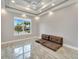 Bright living room with large window and contemporary flooring at 567 Bimini Bay Blvd, Apollo Beach, FL 33572