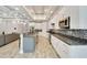 Modern kitchen with stainless steel appliances and granite countertops at 567 Bimini Bay Blvd, Apollo Beach, FL 33572