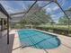 Relaxing screened pool with spacious deck at 4317 Honey Vista Cir, Tampa, FL 33624