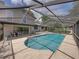 Spacious screened pool with patio seating area at 4317 Honey Vista Cir, Tampa, FL 33624