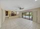 Open floor plan Gathering room with pool access and dining area view at 4317 Honey Vista Cir, Tampa, FL 33624