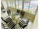 Waterfront dining area with a view of the pool and marina from ample windows at 1819 Shore S Dr # 318, South Pasadena, FL 33707