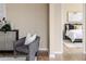 Living room showcasing a comfortable seating area with elegant furnishings, offering a relaxing retreat with neutral tones at 6404 Key Island Ave, Apollo Beach, FL 33572