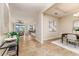 Open floor plan showcasing living, dining, and kitchen areas, creating a seamless flow for modern living at 6404 Key Island Ave, Apollo Beach, FL 33572