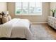 Bright bedroom featuring large windows and a plush patterned rug at 6404 Key Island Ave, Apollo Beach, FL 33572