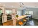 Modern kitchen with stainless steel appliances and island at 4617 John Moore Rd, Brandon, FL 33511