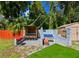 Outdoor patio area with seating, grill, and bar at 4617 John Moore Rd, Brandon, FL 33511