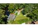 Aerial view of property, showing house, pond and river at 4617 John Moore Rd, Brandon, FL 33511