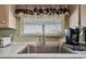 Clean and functional kitchen sink with modern faucet and countertop at 122 E Saint Annes Cir, Apollo Beach, FL 33572