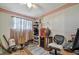 Versatile bedroom with a home office setup and good closet storage at 122 E Saint Annes Cir, Apollo Beach, FL 33572