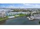Aerial view of waterfront community and marina at 1819 Shore S Dr # 318, South Pasadena, FL 33707