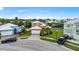 Aerial view of a residential neighborhood with houses and landscaping at 6404 Key Island Ave, Apollo Beach, FL 33572