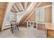 Cozy bonus room with wood-paneled walls and a window seat at 2118 Harbour Watch Dr, Tarpon Springs, FL 34689