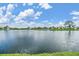 Calm lake view with lush green landscape at 2118 Harbour Watch Dr, Tarpon Springs, FL 34689