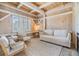 Relaxing living room with light wood walls and comfy seating at 2118 Harbour Watch Dr, Tarpon Springs, FL 34689