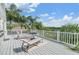 Relaxing deck overlooking tranquil lake views at 2118 Harbour Watch Dr, Tarpon Springs, FL 34689