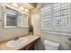 Bathroom with vanity, toilet, and shower at 2118 Harbour Watch Dr, Tarpon Springs, FL 34689