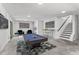 Finished basement with pool table, bar, and TV area, perfect for entertainment at 321 W Hanlon St, Tampa, FL 33604