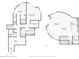 Two-story floor plan showcasing a spacious layout with multiple bedrooms, bathrooms, and living areas at 450 Knights Run Ave # 411, Tampa, FL 33602