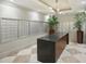 Convenient mail room with ample space and modern design at 450 Knights Run Ave # 411, Tampa, FL 33602