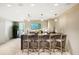 Community coffee bar with seating for residents at 450 Knights Run Ave # 411, Tampa, FL 33602