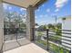 Balcony overlooking a street and neighborhood at 2206 N Boulevard, Tampa, FL 33602
