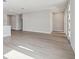 Spacious living area with an open floor plan, hardwood floors and many windows for light at 2206 N Boulevard, Tampa, FL 33602