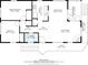 Detailed floor plan with kitchen, living room, porch, and covered deck at 4031 Eagle Nest Dr, Hernando Beach, FL 34607