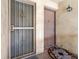 Apartment entry with security door and interior door at 9009 Westchester Cir # B-18, Tampa, FL 33604